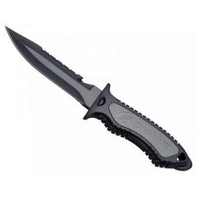 304 S.S diving knife with black chromium treatment